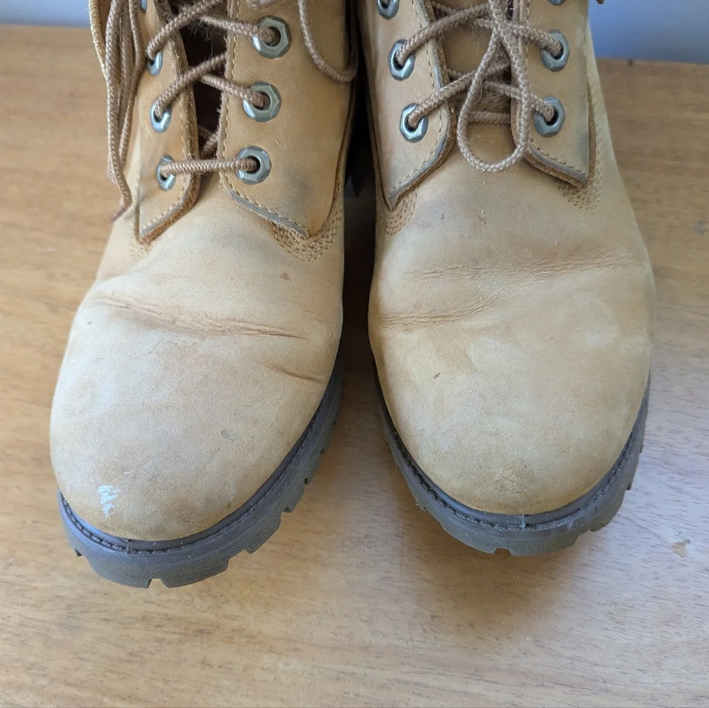 Vintage‎ Y2K Timberland Tan Construction Boots